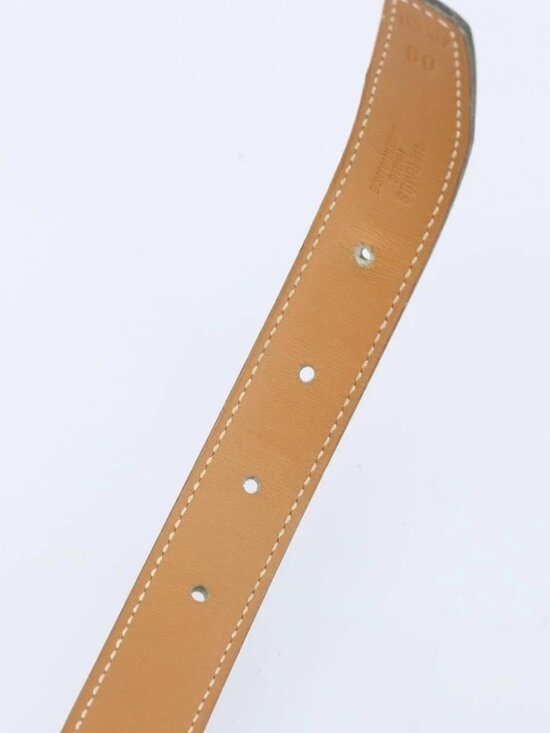 HERMES Constance Mini Reversible Belt Leather 29.1\